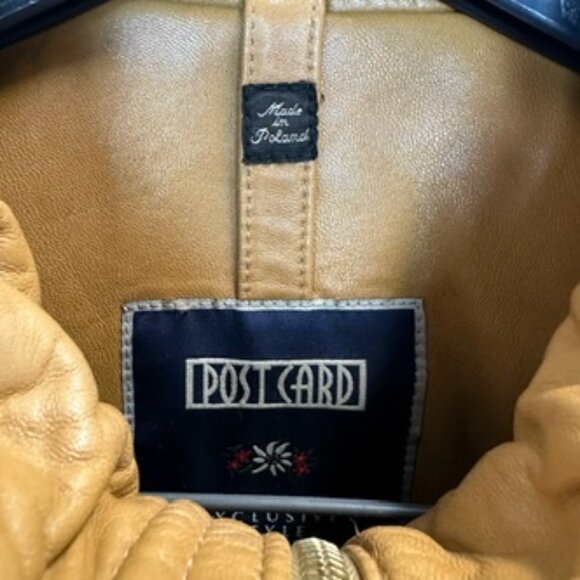 Post Card Leather Jacket US 8 - Picture 7 of 14